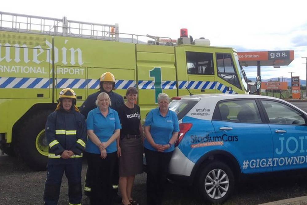 Gigatown Duneedin Firetruck