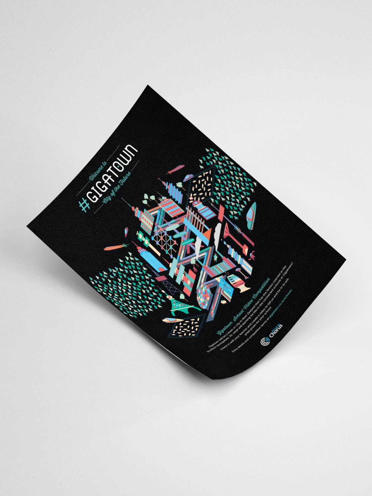 Gigatown schools poster